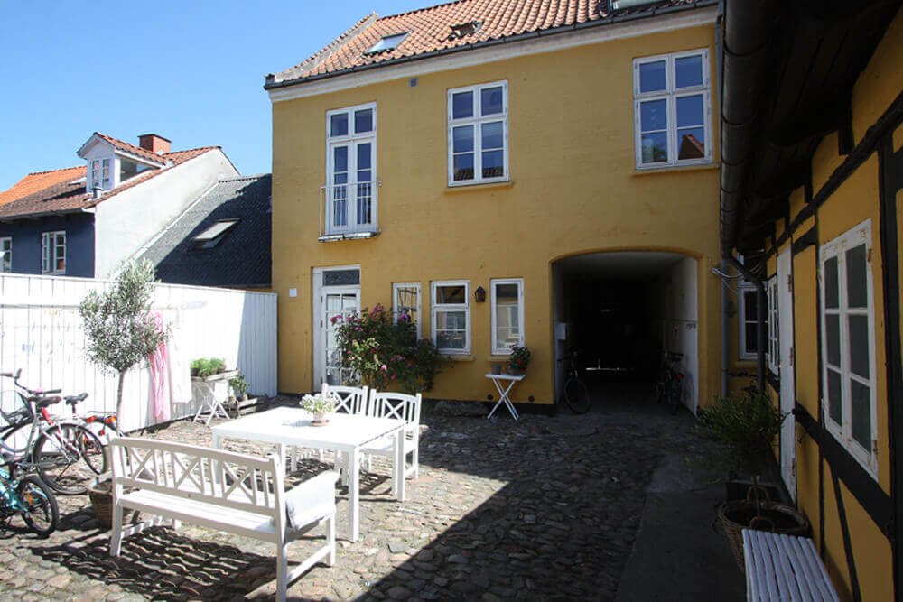 Latinerhuset er Humlebo Gruppens ejendom Skattergade 34 i Svendborg