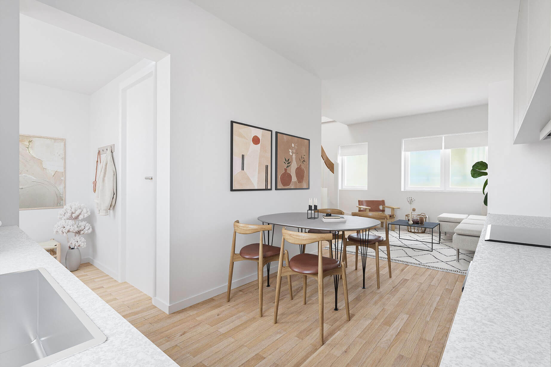 Humlebo Gruppen udlejer helt nye 2-værelses lejligheder på hjørnet af Kochsgade og Damhusvej i Odense