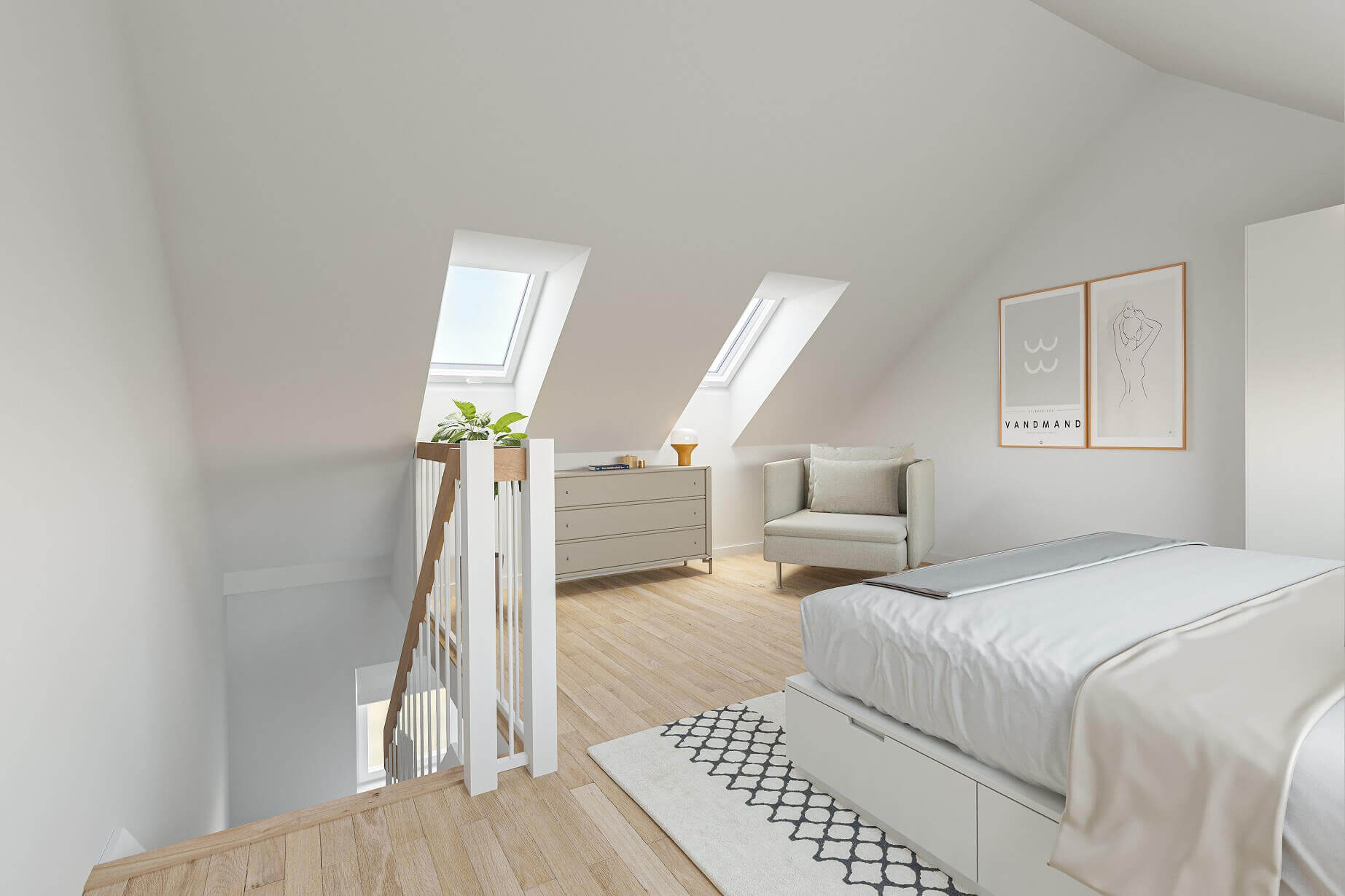 Humlebo Gruppen udlejer helt nye 2-værelses lejligheder på hjørnet af Kochsgade og Damhusvej i Odense